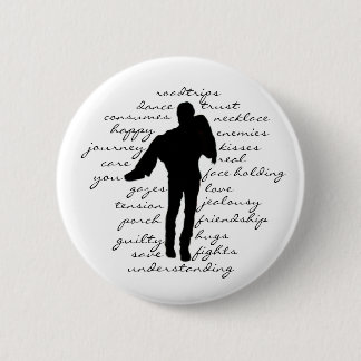 Bóton Redondo 5.08cm Botão de Delena