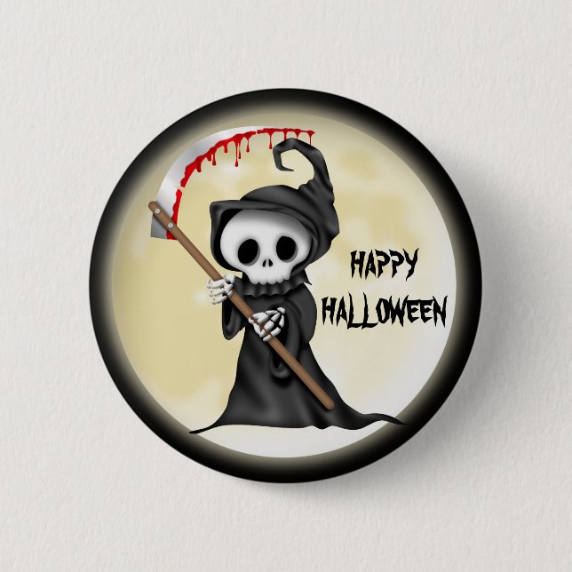 Bóton Redondo 5.08cm Botão de desenho (Frente)