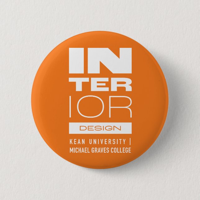 Bóton Redondo 5.08cm Botão de Design de Interiores Kean MGC (Frente)