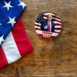 Bóton Redondo 5.08cm Botão de Eleição do Presidente Trump Foto 2024<br><div class="desc">Botão de Eleição do Presidente Trump Foto 2024</div>
