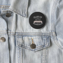 Botão de Formatura da Turma Personalizada de 2027