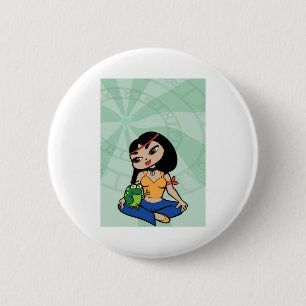 Bóton Redondo 5.08cm Botão de Friendz