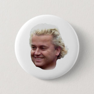Bóton Redondo 5.08cm Botão de Geert Wilders