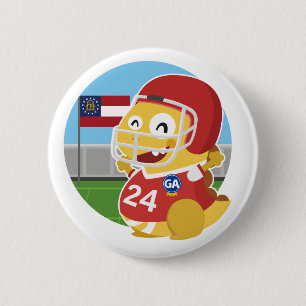 Bóton Redondo 5.08cm Botão de Geórgia VIPKID