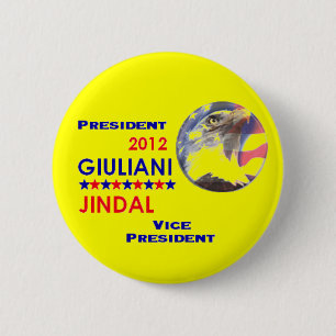 Bóton Redondo 5.08cm Botão de GIULIANI JINDAL 2012