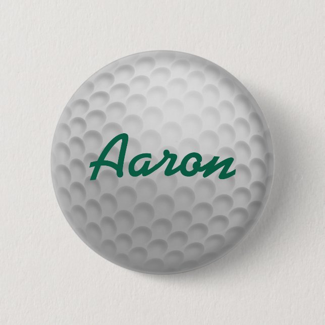 Bóton Redondo 5.08cm Botão de Golfe Personalizado (Frente)