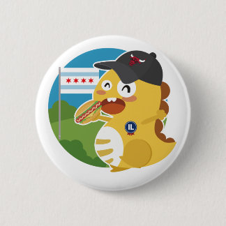 Bóton Redondo 5.08cm Botão de Illinois VIPKID