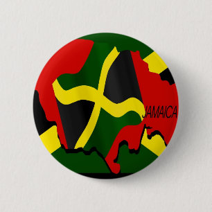 Bóton Redondo 5.08cm Botão de Jamaica