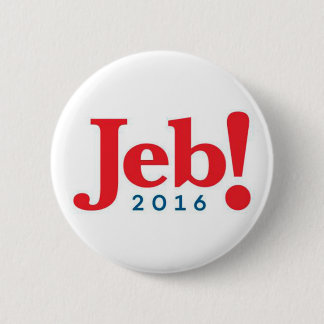 Bóton Redondo 5.08cm Botão de Jeb Bush 2016