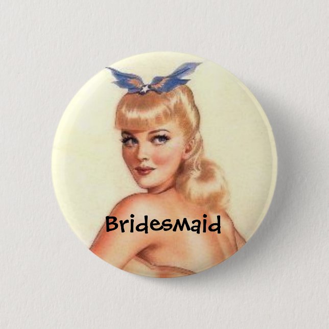 Bóton Redondo 5.08cm Botão de Julie (Frente)