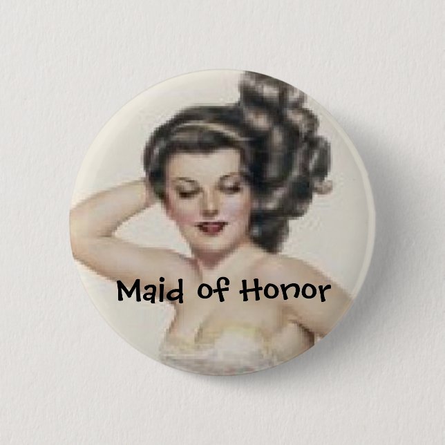 Bóton Redondo 5.08cm Botão de Karli (Frente)