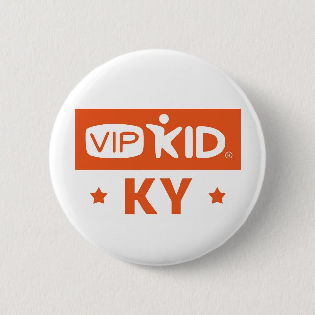 Bóton Redondo 5.08cm Botão de Kentucky VIPKID (Frente)