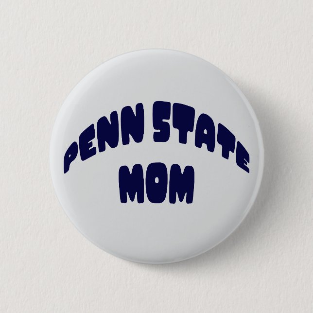 Bóton Redondo 5.08cm Botão de Mãe da Penn State (Frente)