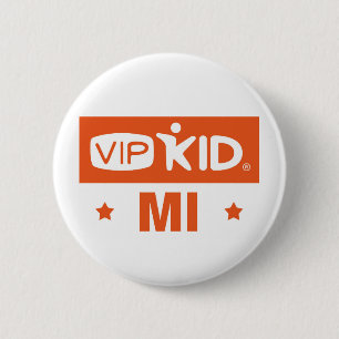 Bóton Redondo 5.08cm Botão de Michigan VIPKID