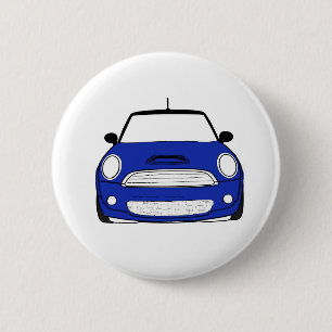Bóton Redondo 5.08cm Botão de Mini Cooper