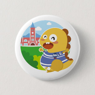 Bóton Redondo 5.08cm Botão de New Hampshire VIPKID