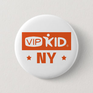 Bóton Redondo 5.08cm Botão de New York VIPKID