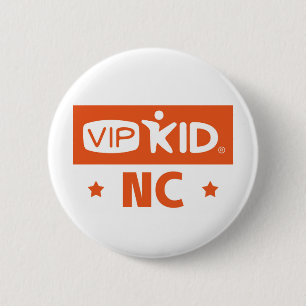 Bóton Redondo 5.08cm Botão de North Carolina VIPKID