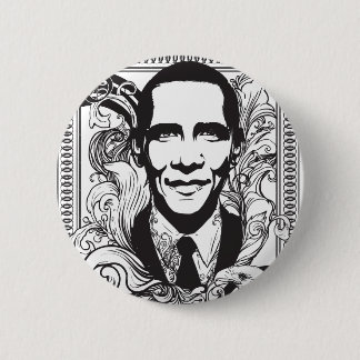 Bóton Redondo 5.08cm Botão de Obama