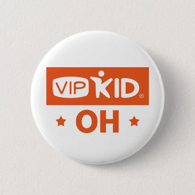 Bóton Redondo 5.08cm Botão de Ohio VIPKID (Frente)