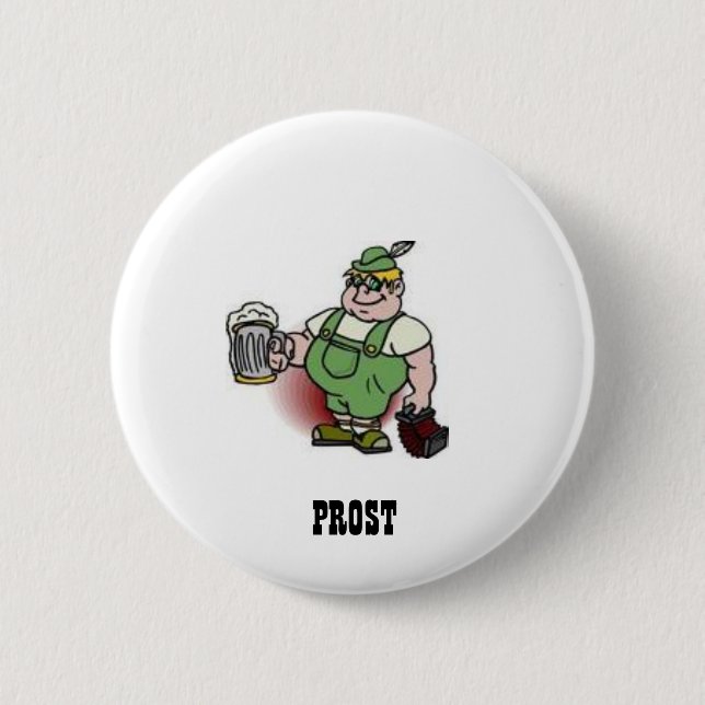 Bóton Redondo 5.08cm Botão de Oktobertfest (Frente)