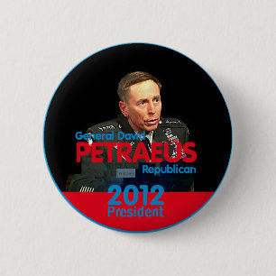 Bóton Redondo 5.08cm Botão de PETRAEUS 2012