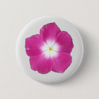 Bóton Redondo 5.08cm Botão de Phlox Rosa Escuro