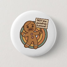 Botão de Pin de Natal Gingy