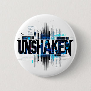 Bóton Redondo 5.08cm Botão de Pin do Cyberpunk INABALÁVEL