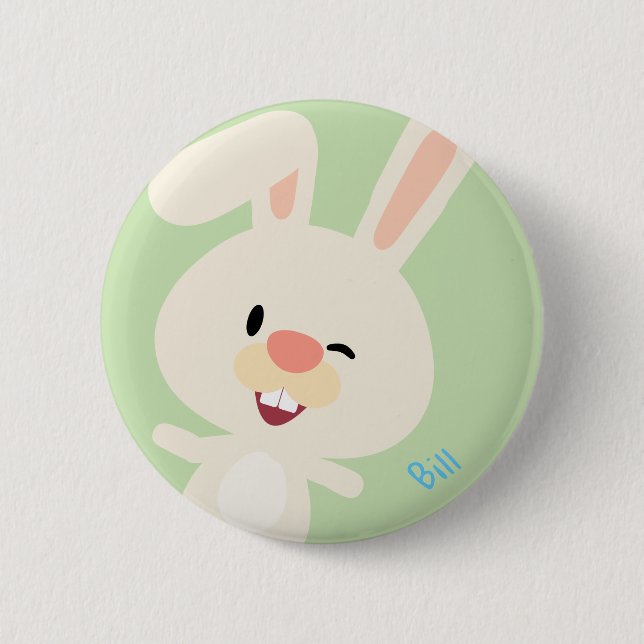 Bóton Redondo 5.08cm Botão de Qkids Bill (Frente)