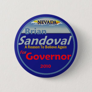 Bóton Redondo 5.08cm Botão de SANDOVAL Gov 2010