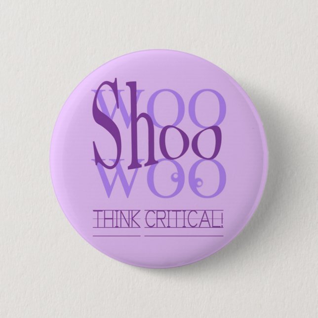 Bóton Redondo 5.08cm Botão de ShooWooWoo (Frente)