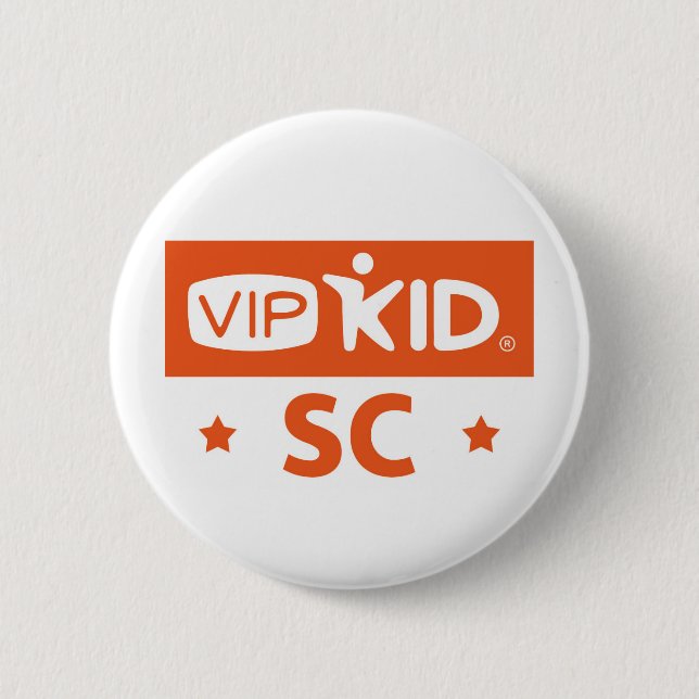 Bóton Redondo 5.08cm Botão de South Carolina VIPKID (Frente)