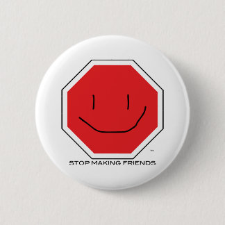 Bóton Redondo 5.08cm Botão de StopMakingFriends