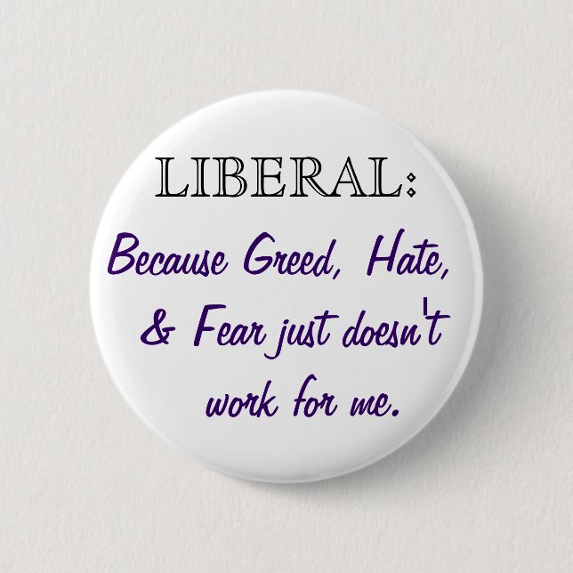 Bóton Redondo 5.08cm Botão de tamanho médio (Frente)