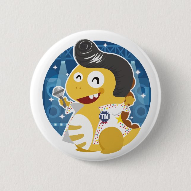Bóton Redondo 5.08cm Botão de Tennessee VIPKID (Frente)