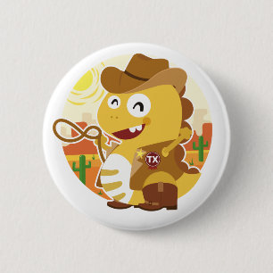 Bóton Redondo 5.08cm Botão de Texas VIPKID