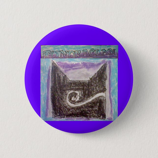 Bóton Redondo 5.08cm Botão de TundraClan (Frente)