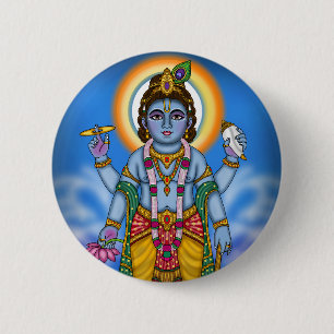 Bóton Redondo 5.08cm Botão de Vishnu Criança