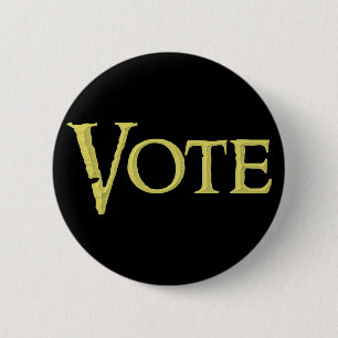 Bóton Redondo 5.08cm Botão de voto, à venda!