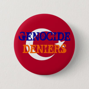 Bóton Redondo 5.08cm Botão Deniers do Genocídio