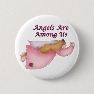BÓTON REDONDO 5.08CM BOTÃO DO ANJO