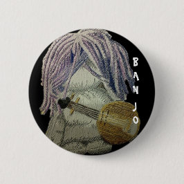 BÓTON REDONDO 5.08CM BOTÃO DO BANJO