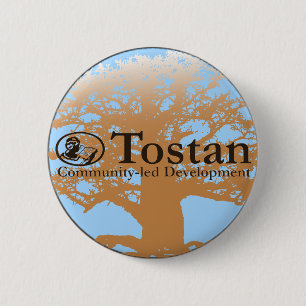 Bóton Redondo 5.08cm Botão do Baobab