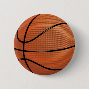 Bóton Redondo 5.08cm Botão do basquetebol