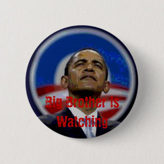 Bóton Redondo 5.08cm Botão do big brother de Obama