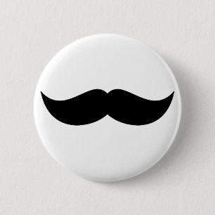 Bóton Redondo 5.08cm Botão do bigode