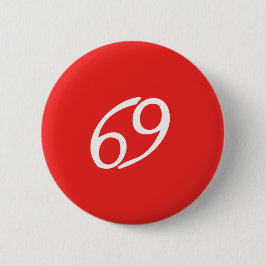 Bóton Redondo 5.08cm Botão do CANCER