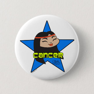 Bóton Redondo 5.08cm Botão do cancer