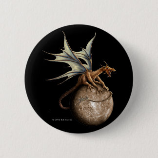Bóton Redondo 5.08cm Botão do dragão de Mercury